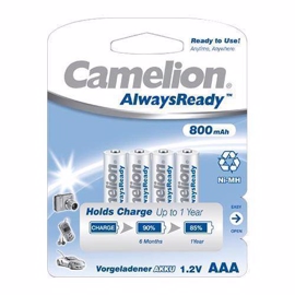 Camelion Genopladelige batterier AAA 800 mAh 